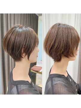 アンド ストーリーズ(&STORIES) 絶壁解消/大人可愛い/ひし形/小顔/30代40代◎ショートボブN