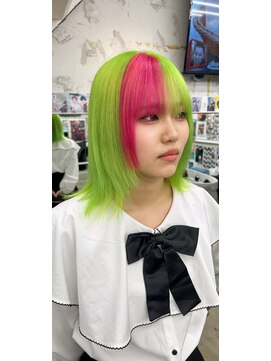 トーキョー オタクヘアー(TOKYO OTAKU HAIR) ダブルカラー/デザインカラー/推しカラー/概念カラー