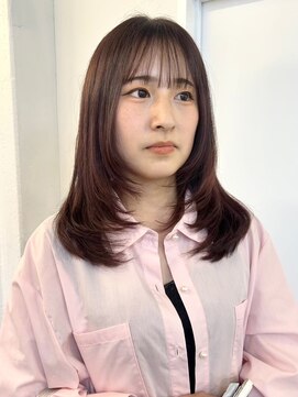 リサ グランシェ(RISA granche) レイヤーカット 春カラー 暖色カラー