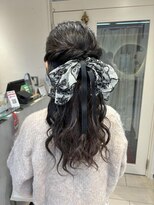 テトラ バイ ネオリーブ 横浜西口店(tetra by neolive)&nbsp;＊ふわふわハーフアップアレンジ＊[横浜/横浜駅]