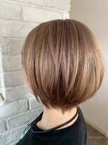 エヌアンドエー 春日部東口店(hair shop N&A)&nbsp;肌なじみ抜群のミルキーベージュ◎今っぽ垢抜けヘア/ボブ