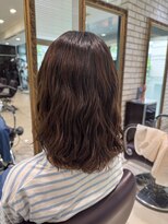 アメリ バイ アピッシュ(Amelie by apish)&nbsp;なみまきパーマ/ゆるめパーマ/ミディアム/伸ばしかけ