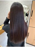 髪質改善トリートメント＿ロング＿ブラウン