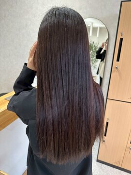 ヌク(Nuku.) 髪質改善トリートメント＿ロング＿ブラウン