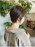 立体感ショートヘア