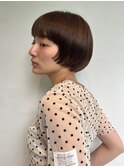 丸みショートボブ