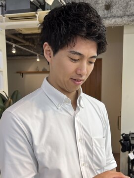 ガレージ バイ グリーン 原宿 表参道(Garage by green) 【SHUN】スパイキーショート×ピンパーマ