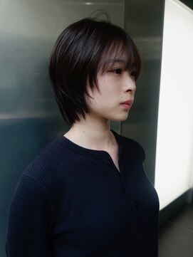 ヘーゼル 博多(HAZEL.) Naito【オリーブカラー/ショートレイヤー】