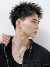 MEN'S HAIR BLEACHi 郡山店【メンズ ヘア ブリーチ】【12月26日オープン(予定)】 《BLEACHi》ツイストスパイキーショート【numberA.×BLEACHi】