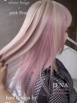 イエナ 渋谷(IENA) デザインカラーケアブリーチダブルカラーココアベージュ