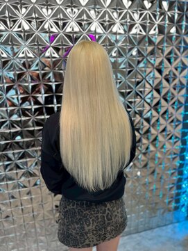 ラブスタシー 京都河原町店(lovestasy) シールエクステ/ブリーチダブルカラー/髪質改善