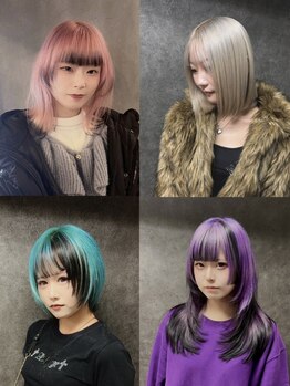 ダメージレスなハイトーン・ブリーチヘアをご提案♪仕上がり満足度の高いカラー提案でリピーター多数◎