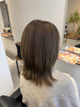 グレージュカラー/寒色カラー/RIN