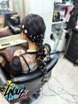 ラグズ 茅ヶ崎(LAGUZ)&nbsp;【ヘアセット】 パールライン・ローブレイド