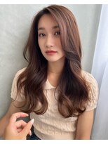 ソヨン 栄店(SOYON)&nbsp;似合わせカット/ミディアムレイヤーカット/大人ガーリー/くせ毛