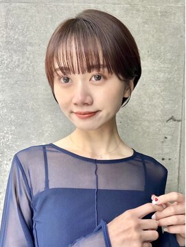 ロンド 銀座(Lond) ☆【春日】オリーブグレー/ショート/顔周りレイヤー/髪質改善39