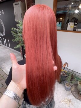 ヘアーラボ ハチ(HAIR LABO HACHI) 美髪ピンクブラウン/レイヤーロング