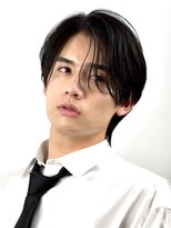 オーシャントーキョーオーバー 渋谷(OCEAN TOKYO OVER) 韓国マッシュセンターパートツーブロックフェザーパーマシャドウ