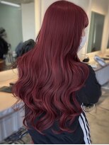 イル(iLe.)&nbsp;ワインレッドバーガンディブリーチなしダブルカラーレイヤー