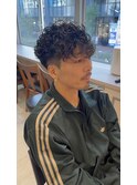 横浜★メンズの刈り上げスペインカール