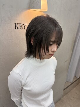 キイ ギンザ(k.e.y GINZA) レイヤーボブ/シャギーボブ/ボブウルフ/
