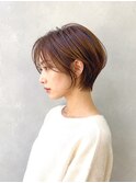 (ICY土屋)ショートヘアショートボブひしがたショート