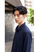 ネイヴィル(navile)&nbsp;センターパート×ニュアンスパーマ