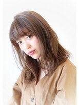 シータ(sheta)&nbsp;【sheta／ AI】小顔になれる◎くせ毛風無造作ミディ