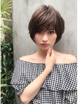 クーエフー(coo et fuu) 小顔ひし形シルエット!ショートボブ 大人可愛い