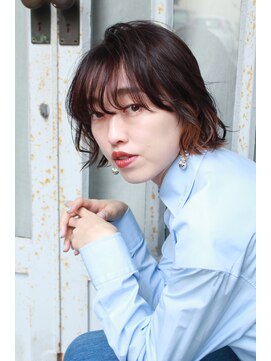 ティメレ 神戸三宮(Timere) インナーカラーフレンチボブ