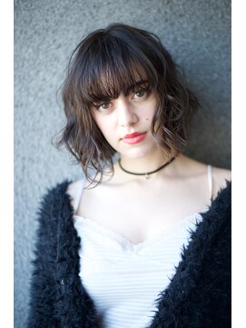 ラべリー 池袋(LOVELEY) ナチュラルボブ×アッシュブラウン　【池袋】