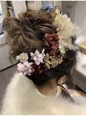 成人式ヘアセット