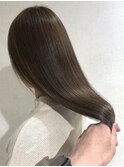 上質な柔らかさ◇透けるまろやかブラウンベージュ