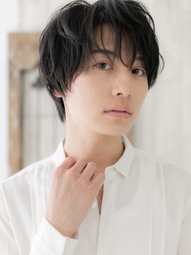 グルーミングサロン バーバー キャッスル 北浦和西口(Grooming salon Barber Castle) 抜け感パーマで好感度束感ショート！F