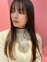 ガレージ バイ グリーン 原宿 表参道(Garage by green)&nbsp;【loki】ロング×栗色カラー