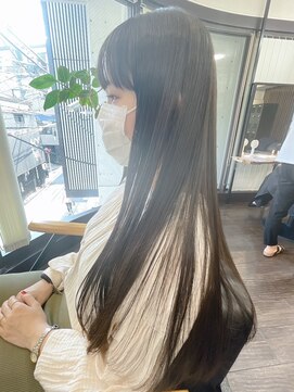 ポー 三軒茶屋(poh) テラコッタ/ミニウルフ/デジタルパーマ/くすみブルー*三軒茶屋駅