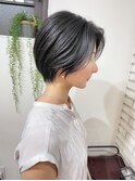 前髪カール/ネオシースルーバング/くびれボブ［銀座］