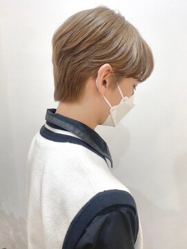 ヴィーヴォ 天六店(VIVO) 【VIVO】西屋綾香 ハンサムショート ミルクティーベージュ