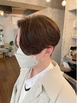 バイフィフス 原宿/表参道(by fifth) センターパート/ニュアンスパーマ/ツーブロ刈り上げ