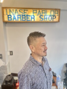 イナセパーラー(INASE PARLOR) スキンフェード×ベリーショート
