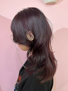 シーズン 大阪(SEASON) 【ダブルカラー】チェリーピンク/韓国レイヤーカット