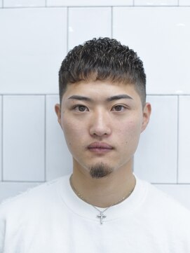 メリケンバーバーショップ コウベ(MERICAN BARBERSHOP KOBE) クロップパーマ