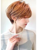 ショートボブ髪型30代40代50代前髪あり前髪なし面長丸顔【倉田】
