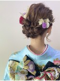 AIR池袋 小田 歩☆成人式アレンジ