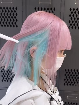 プネル(punel) ホワイトピンク×ミント　　久保山担当