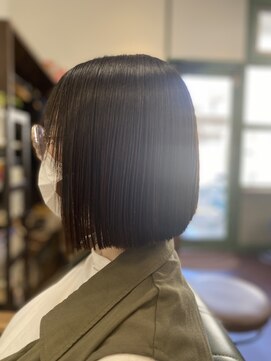 ヘアーズ ベリー 庄内店(hairs BERRY) ワンレンボブ
