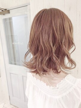 ラ ブランシュ 大宮(La Blanche) スモークベージュ　<大宮/ヘアセット/髪質改善/前髪カット>