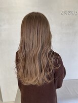 コード(Chord)&nbsp;【nakajima】スモーキーベージュ×ロング