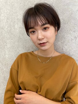 アンバー 池袋(amber) ハンサムショート/ニュアンスパーマ/前髪[池袋駅]