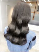 韓国ヘアエアリーロングエモージュケアカラー美髪似合わせカット